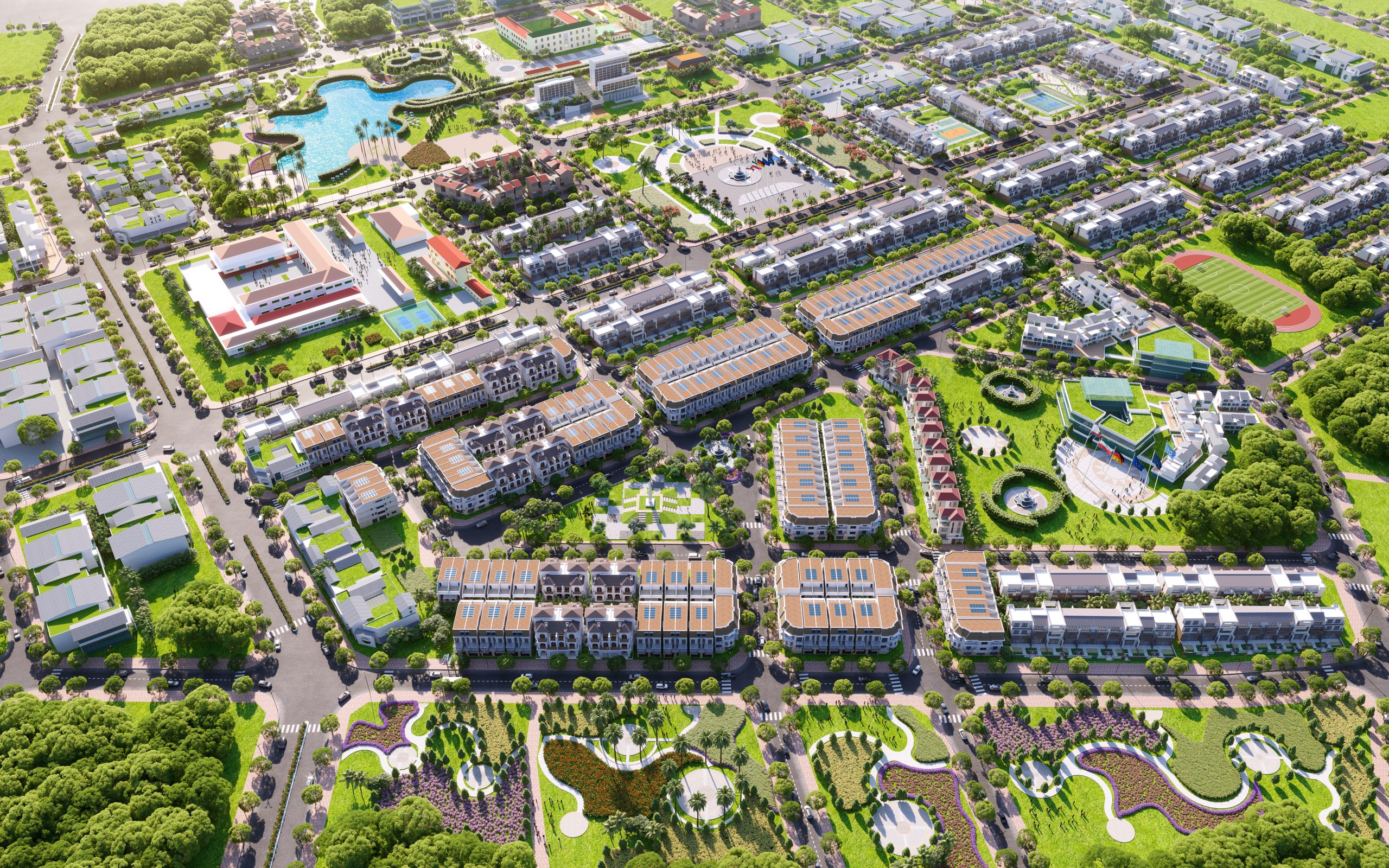 Phối cảnh dự án An Điền Phát